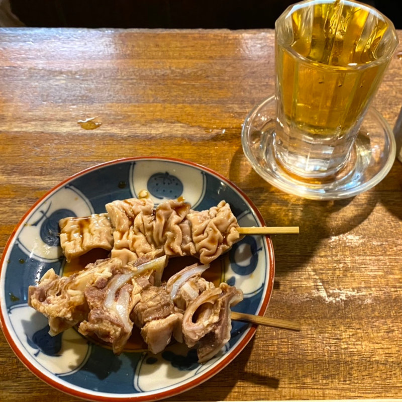 テッポウと ナンコツ・1本ずつ生・お酢(宇ち多゛ （うちだ）)