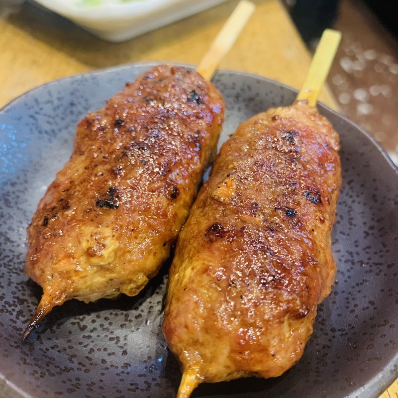 つくね(もつ焼 煮込み ヤリキ 上野総本店)