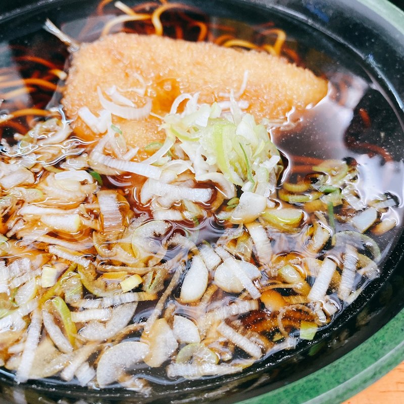 アジ天そば(立ち食いそば　絆 )