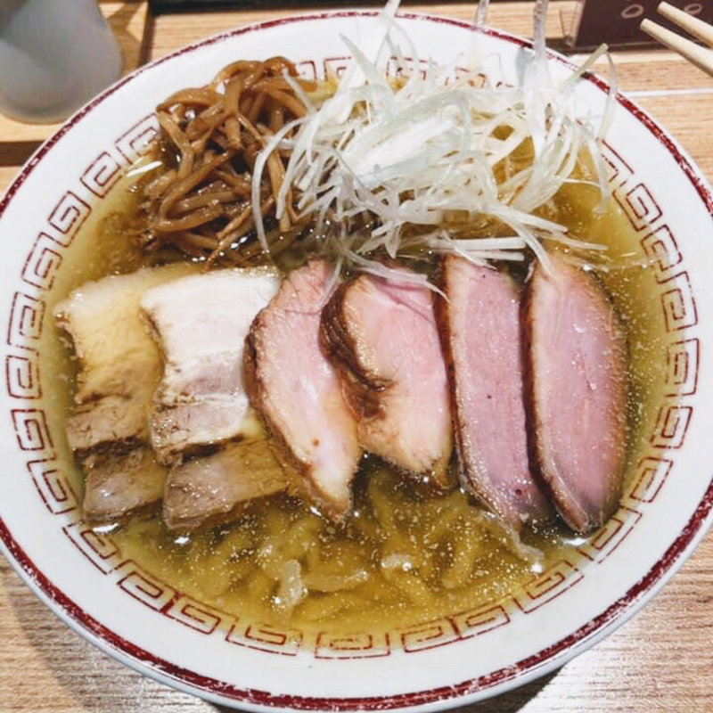 肉そば（塩煮干）(きたかた食堂 神保町店)