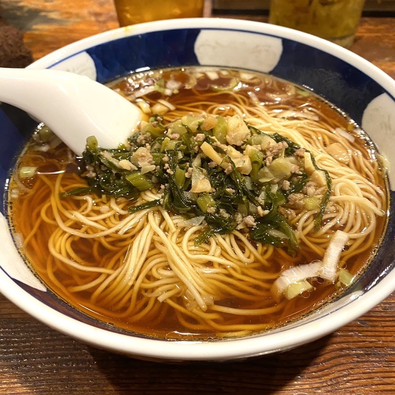 しなめん(支那麺はしご 入船店)