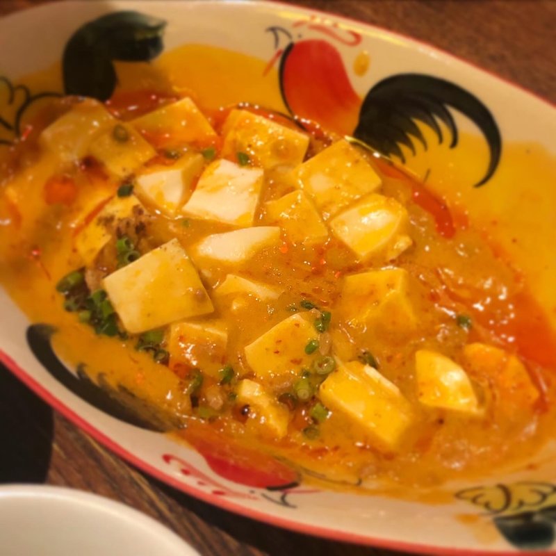 レッドカレー麻婆豆腐(ちょいさぼ)