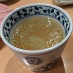 鶏スープ(炭火串焼ヒヨク之トリ 水道橋店)