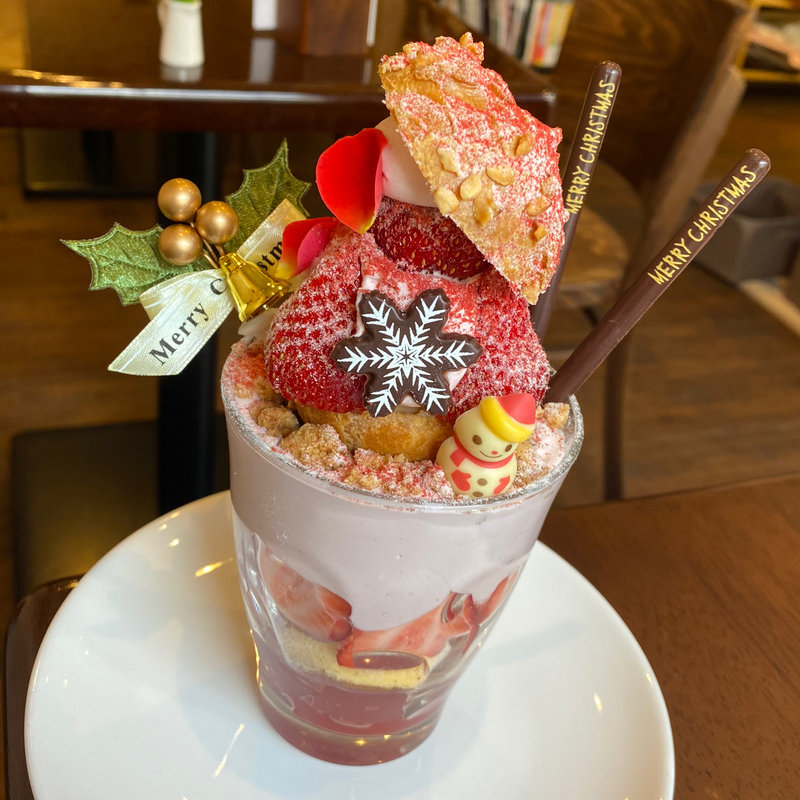 いちごづくしクリスマスバージョン(おやつ工房　雅)