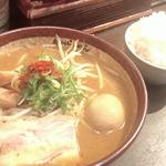 味噌漬け炙りチャーシュー麺(麺場 田所商店 宮前店)