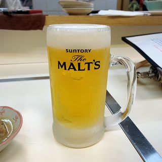生ビール(ホルモン千葉 渋谷店)