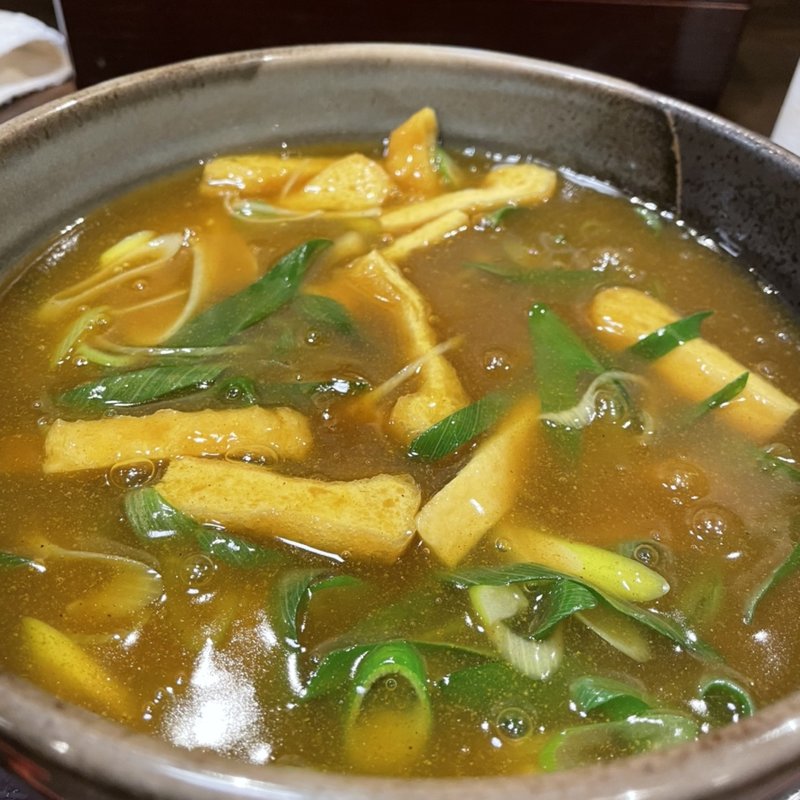 きざみカレーうどん(辨慶うどん 西京極店 （弁慶うどん　べんけいうどん）)
