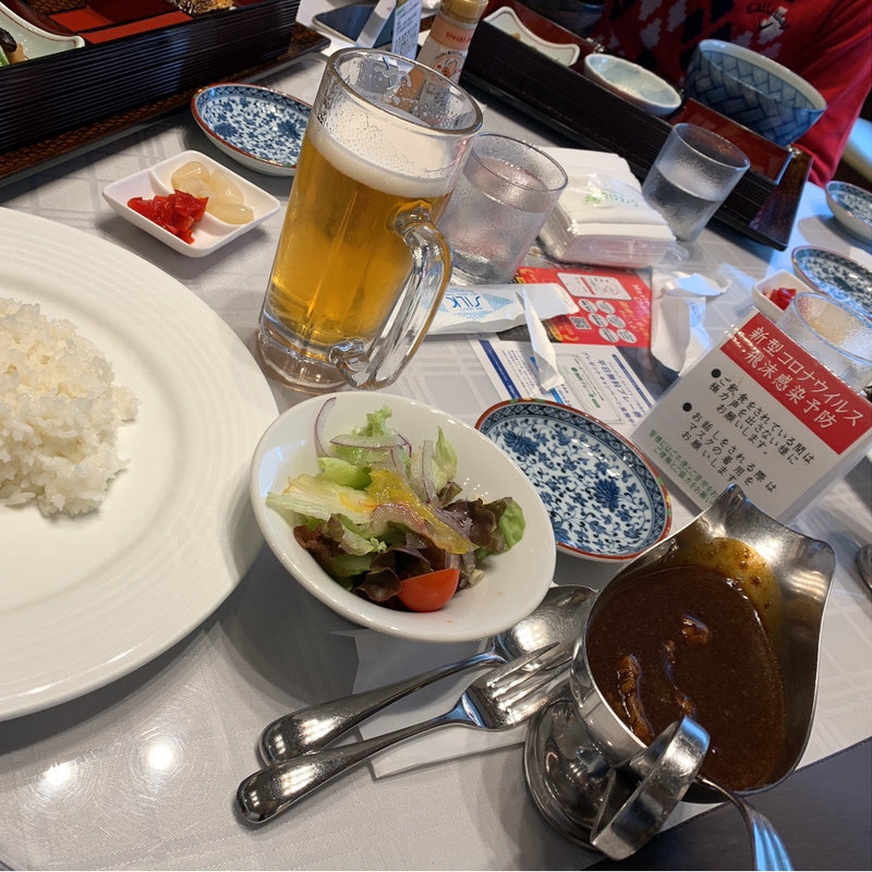 ビーフカレー(神戸パインウッズゴルフクラブ レストラン)