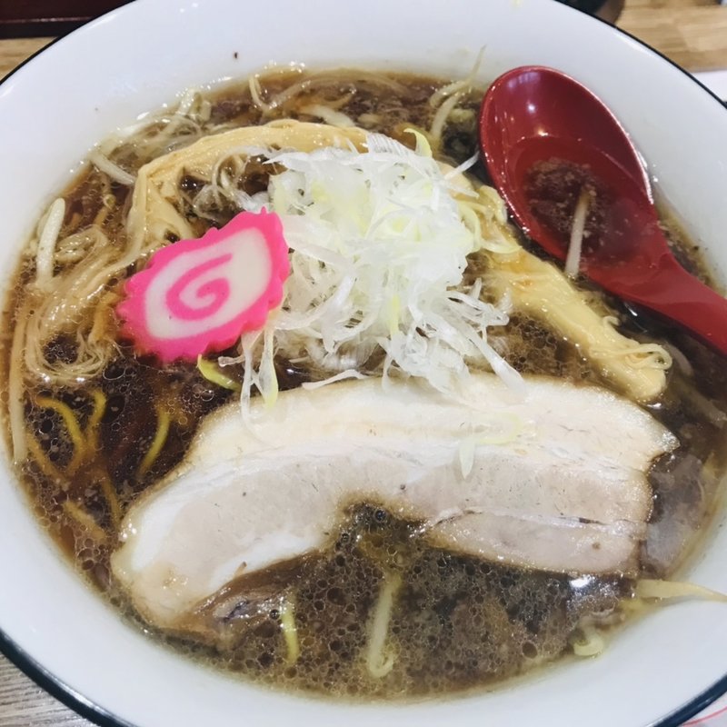 あおり正油ラーメン(らーめん まるふじ)