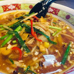 牛肉ニラもやしそば(くにひろラーメン中華店 )