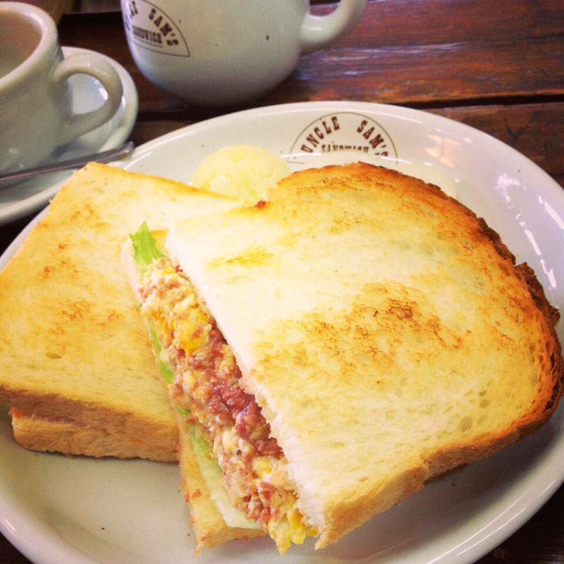 コンビーフとタマゴ(アンクルサム)