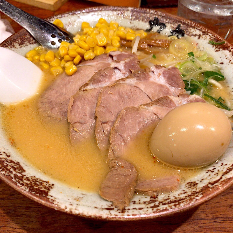 みそ全部のせラーメン(力丸)