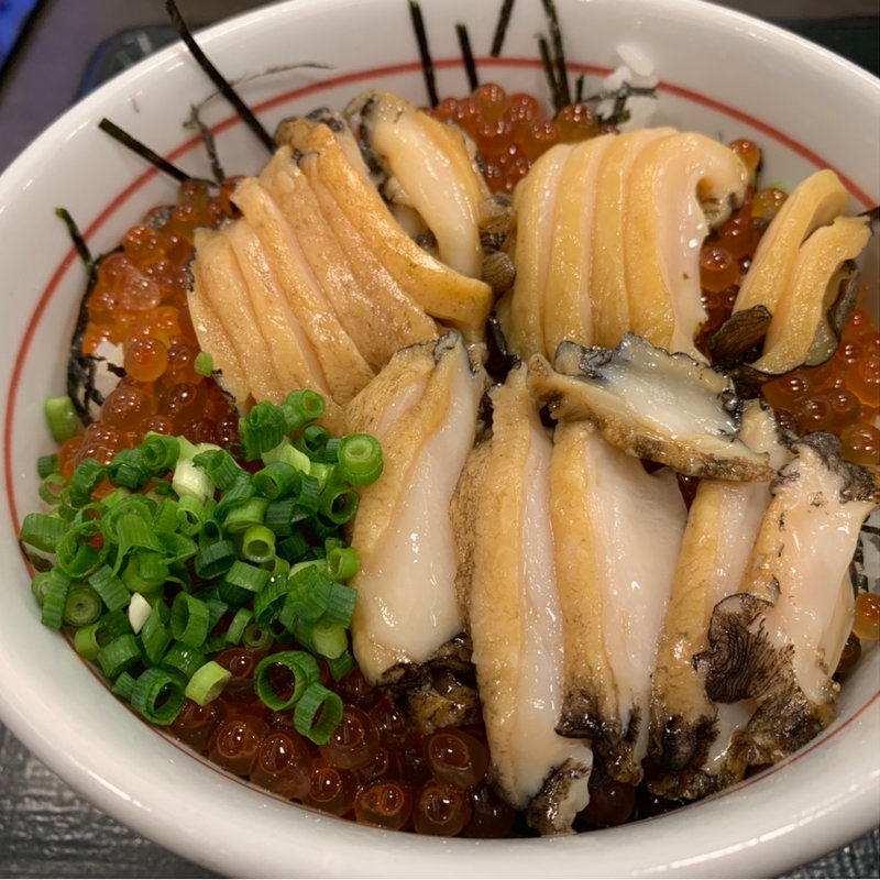 いくらWあわび丼(なか卯 411号あきる野店 )