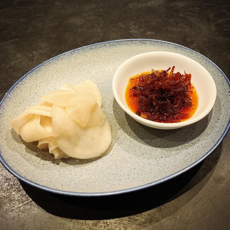 おつまみ豆板醤と浅漬け(farm studio #203)