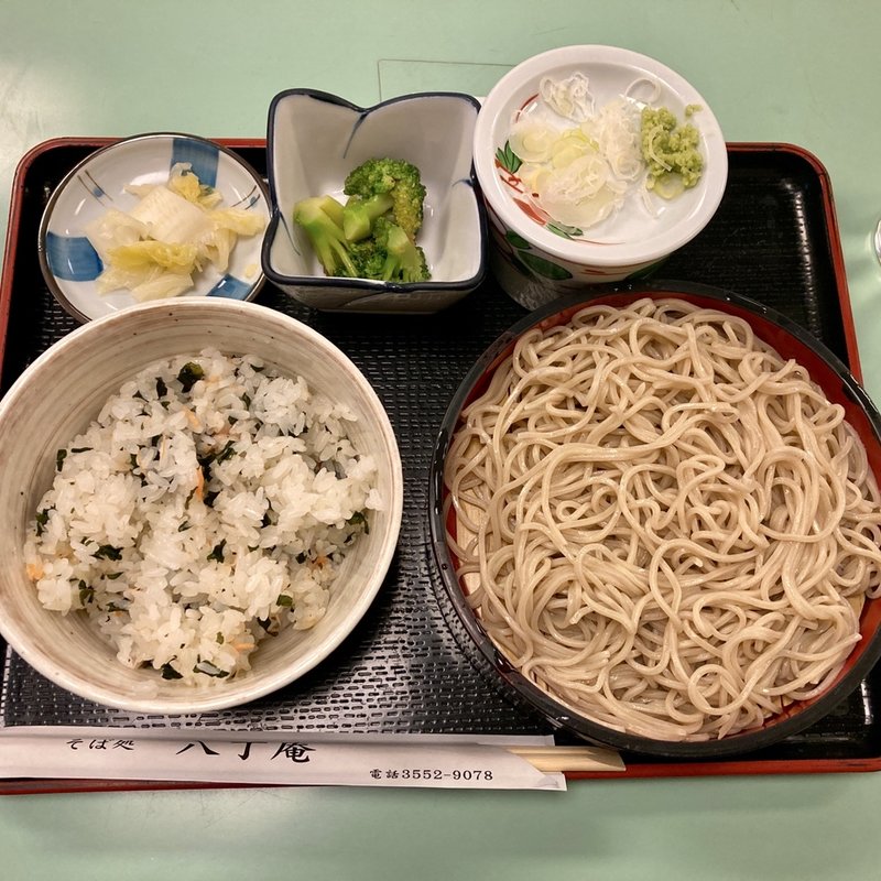 味ごはんセット(そば処 八丁庵 )