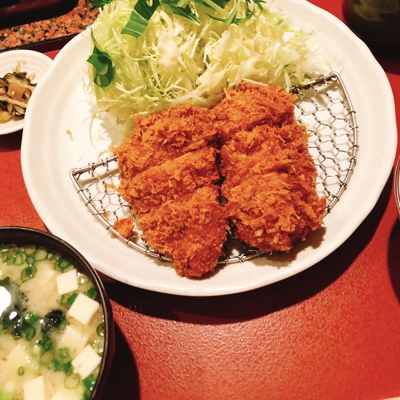 ヒレカツ定食(とんかつ廣)