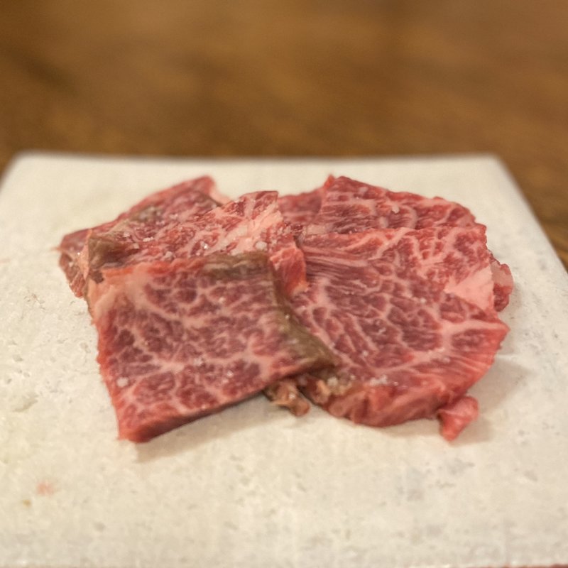 熊本あか牛ザブトン(炭火焼肉 希林)