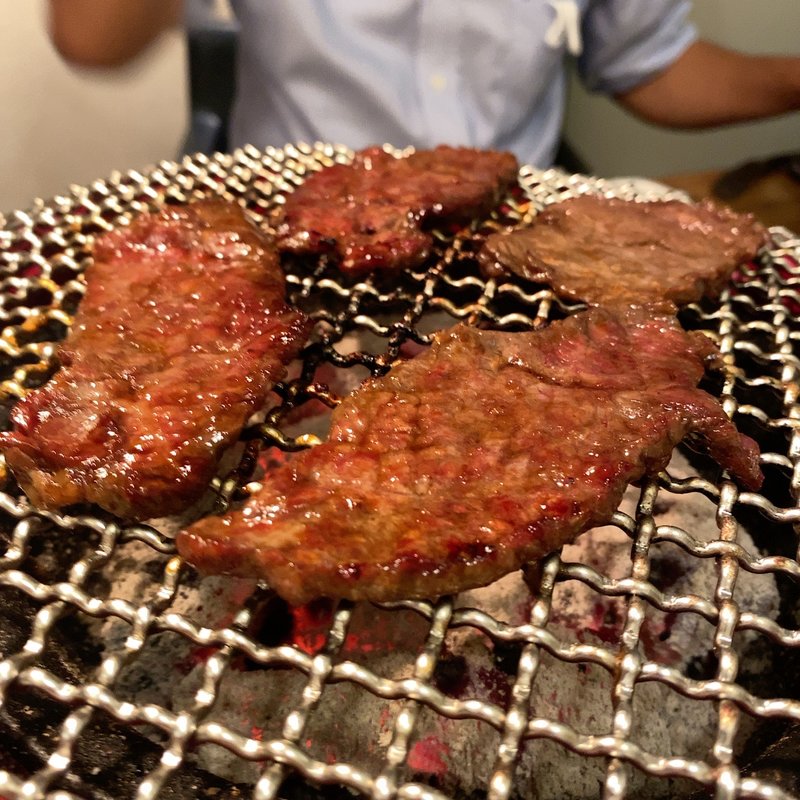 鹿児島牛ランプタレ漬け(炭火焼肉 希林)