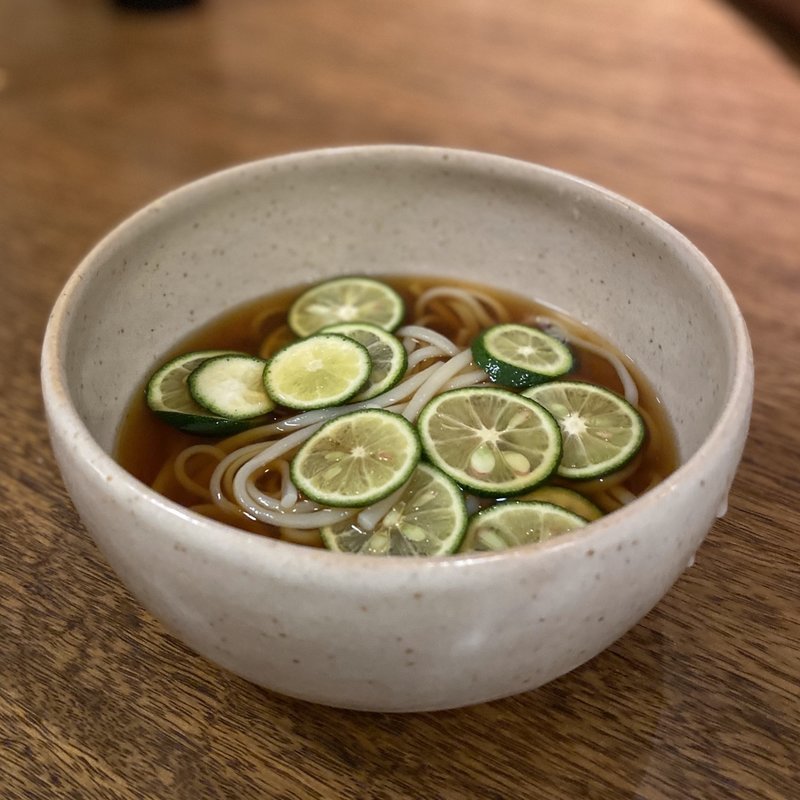冷製すだちうどん(炭火焼肉 希林)