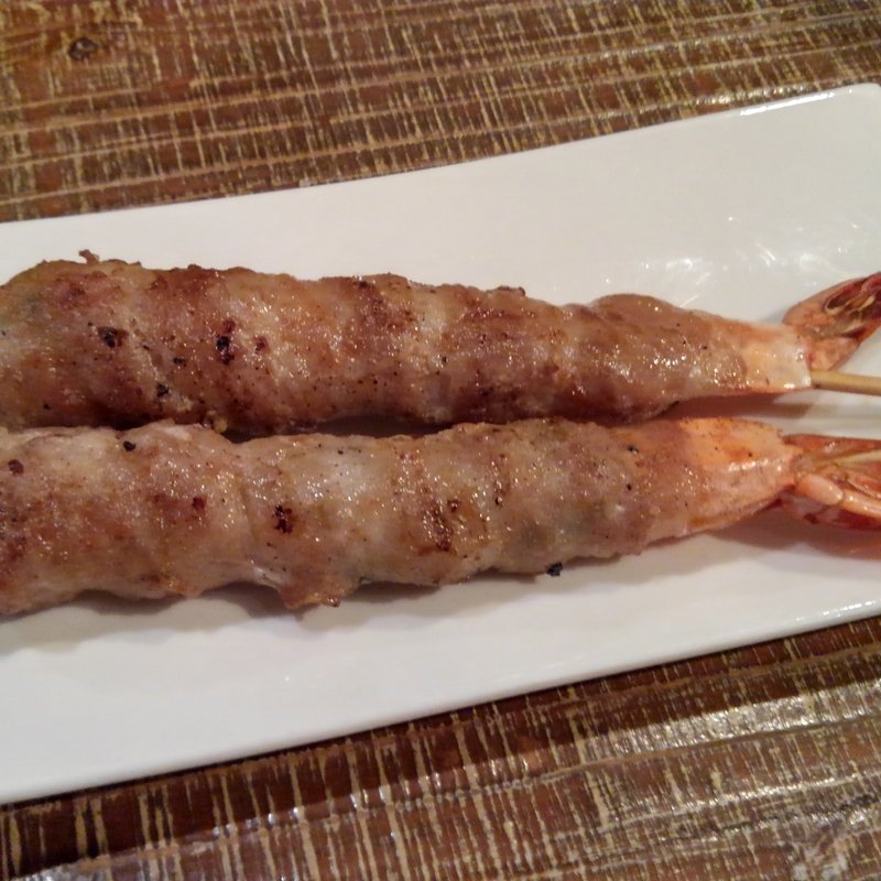 海老巻き(島食材&宮古牛 炭火 わとわ)