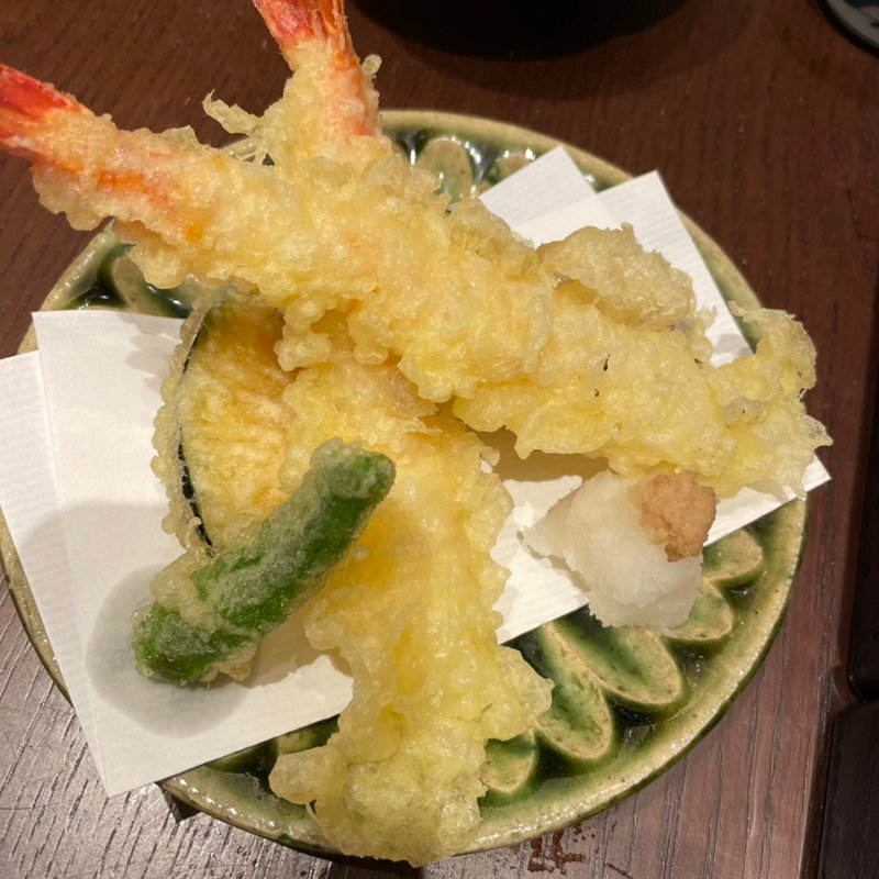 天ぷら(九頭龍蕎麦 ムスブ田町店)