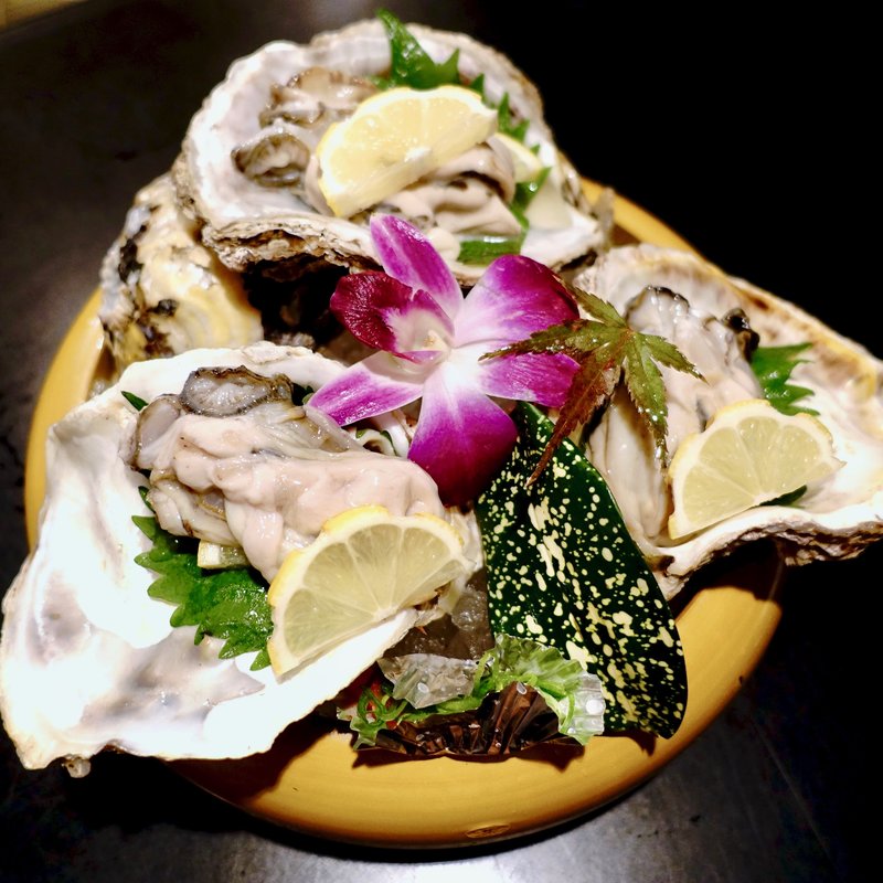 カキの造り(賞味)