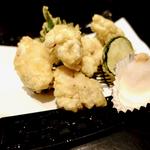 白子の天ぷら(活魚寿司　賞味 )