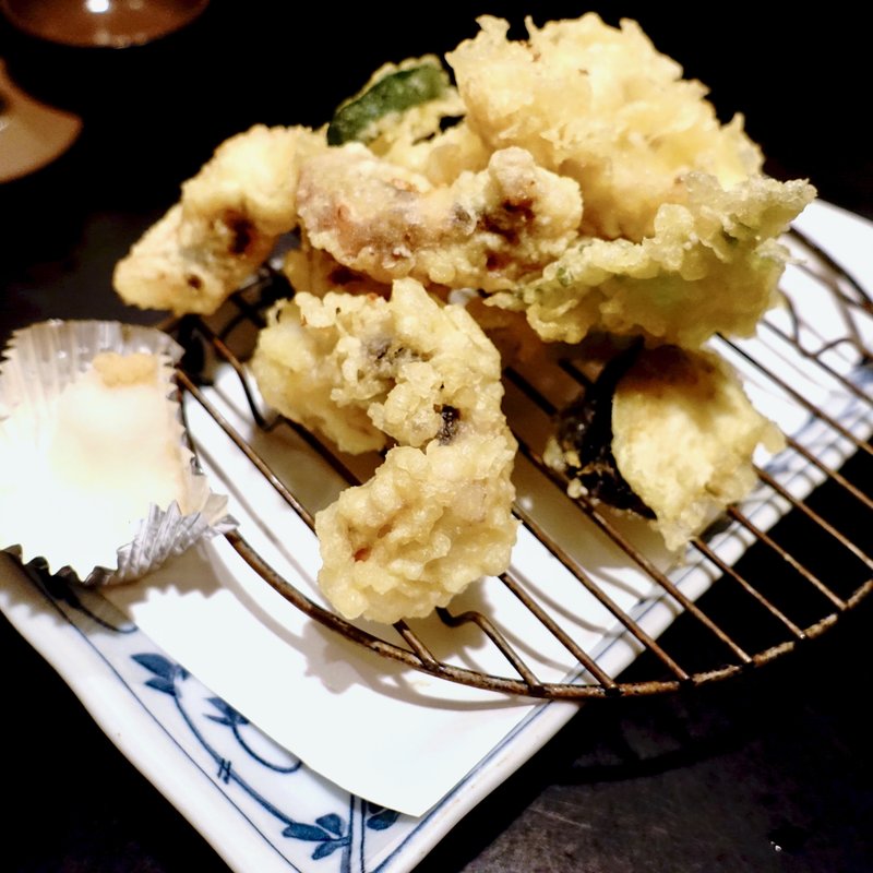 タコの天ぷら(賞味)