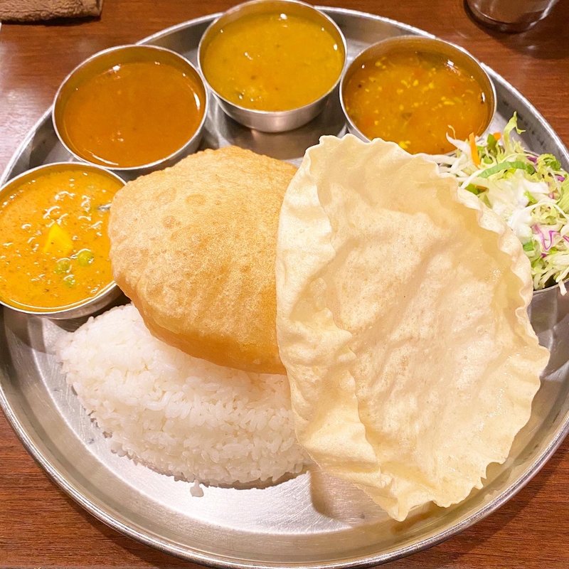 Cセット（南インド・ミールズ・ランチ）(ダクシン 八重洲店)