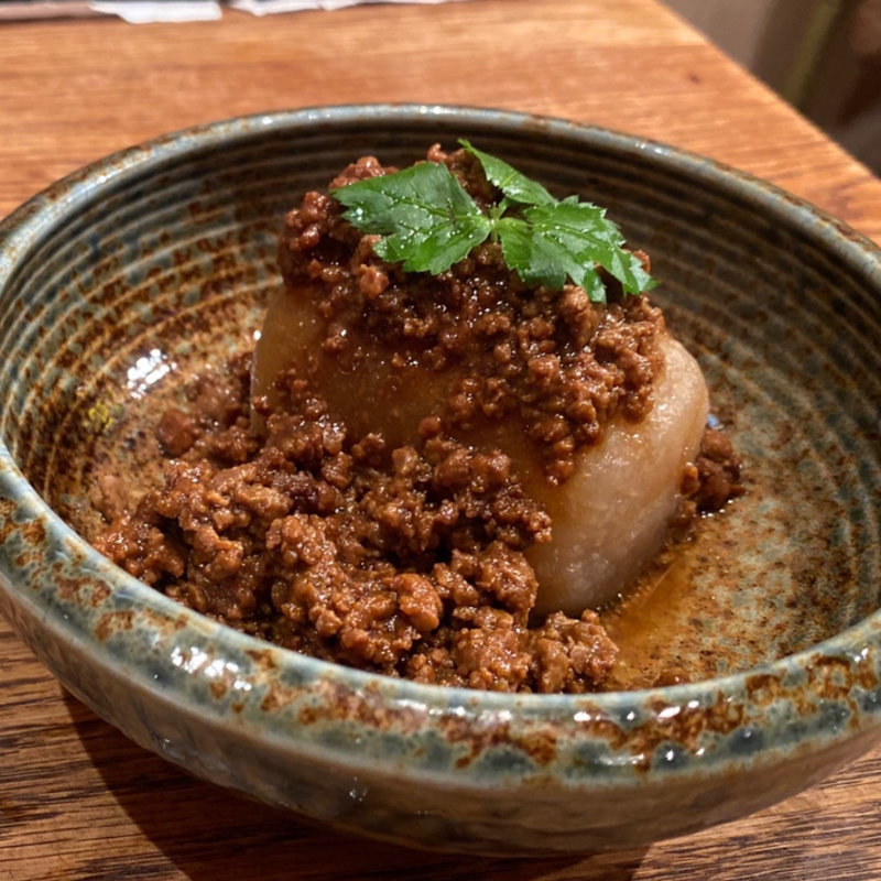 ふろふき大根(旬香旬菜　まんまる （創作和食ダイニング）)