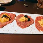 う肉キャビア(焼肉DINING BULLS)