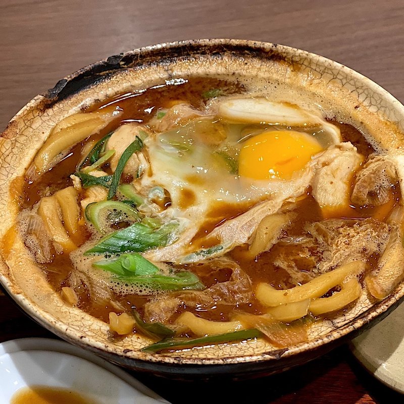 名古屋コーチン入り味噌煮込みうどん(山本屋本店)