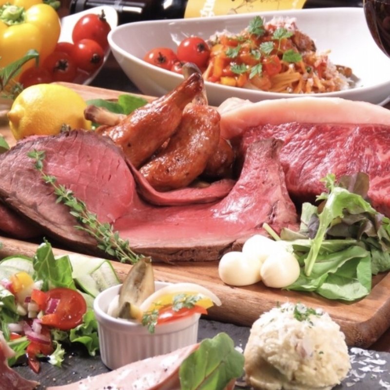 食べ飲み放題(ミートマーケット　梅田)