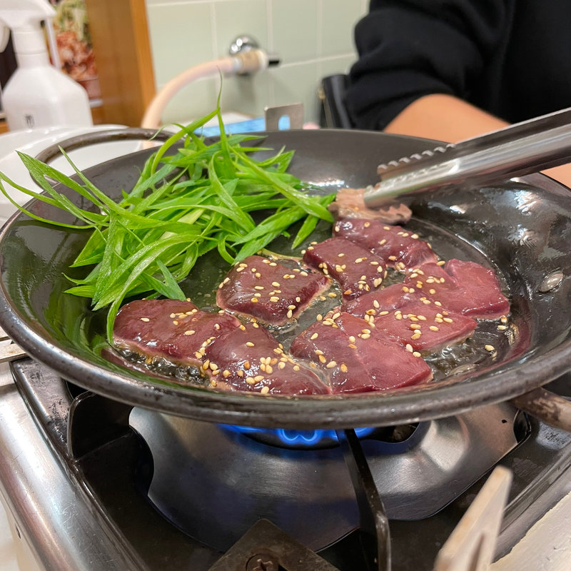 レバー(肉なべ千葉)