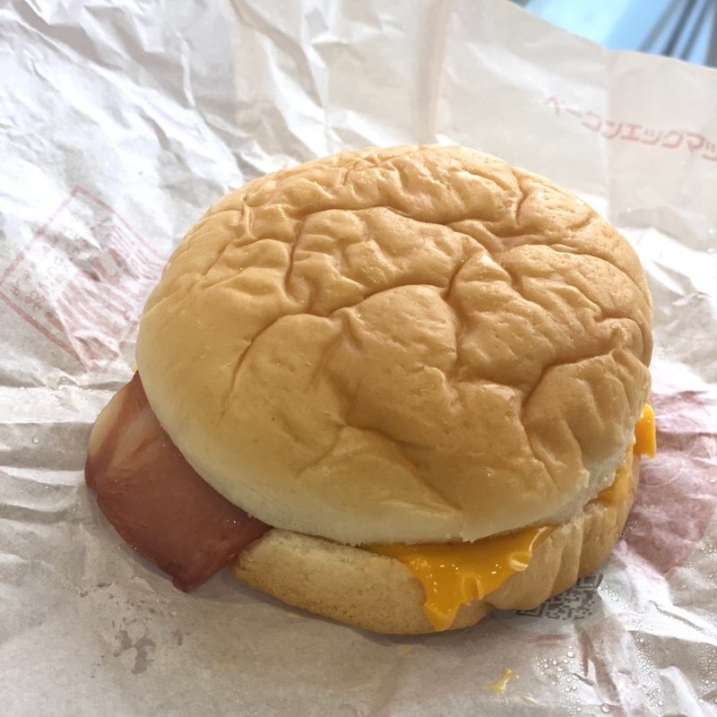 ベーコンエッグ(マクドナルド 札幌すすきの店)