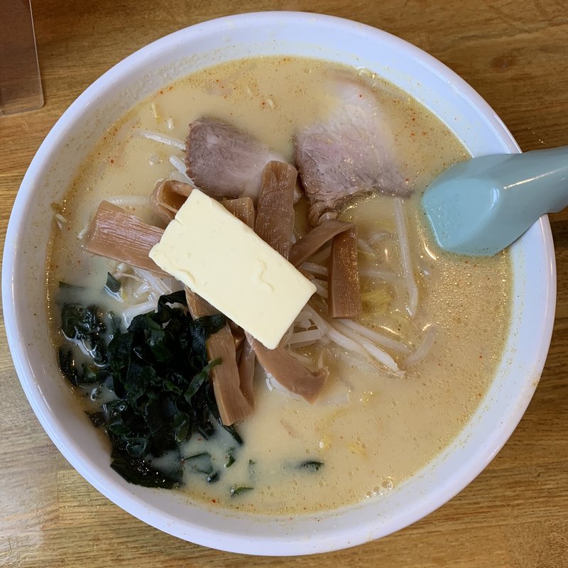 味噌カレー牛乳ラーメン(かわら )