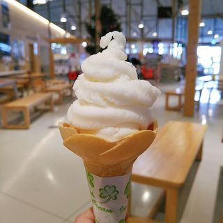 ル レクチェ　ソフトクリーム(道の駅 平泉 レストラン)