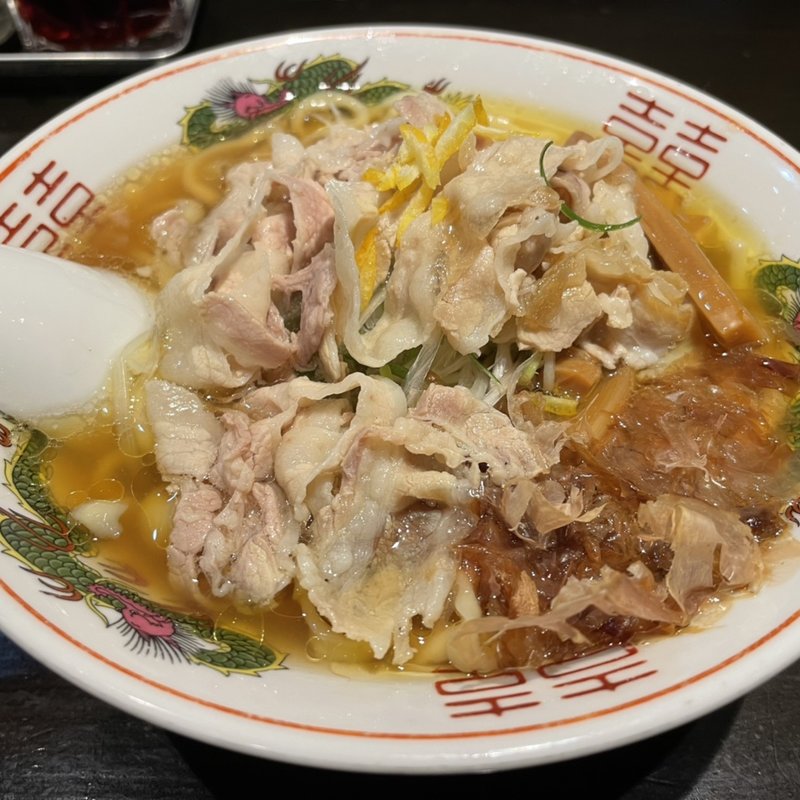 手打ち肉そば(柳麺まる重)
