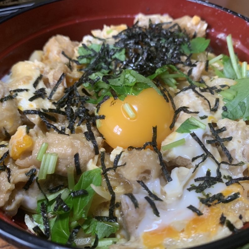 しゃも親子丼(玉屋旅館 （たまやりょかん）)