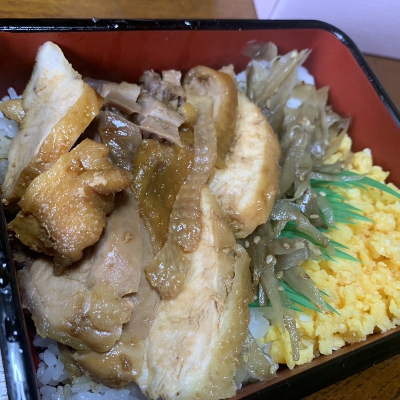 しゃも弁当(玉屋旅館 （たまやりょかん）)