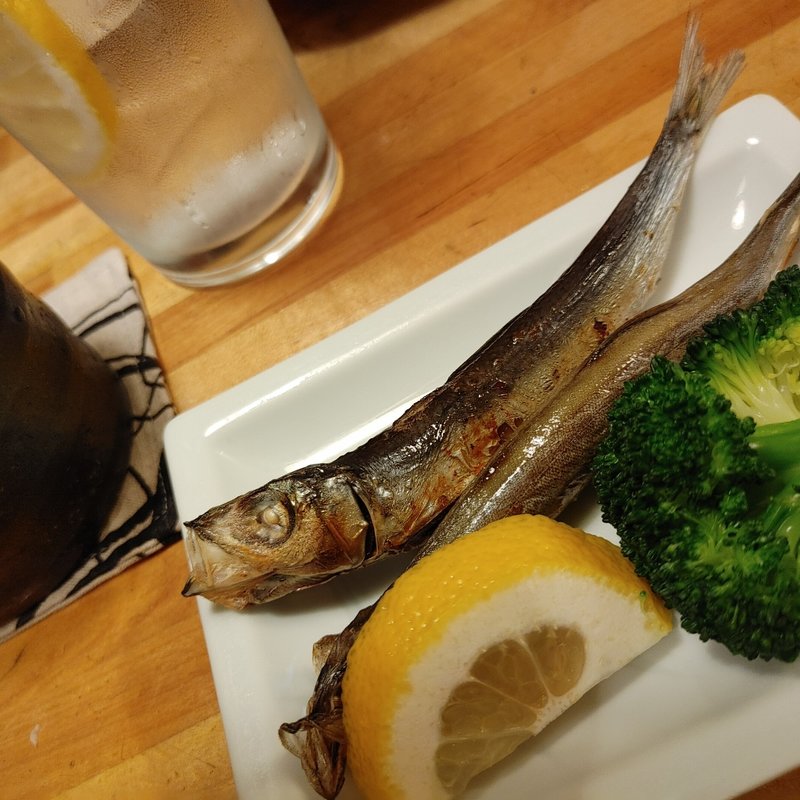 うるめいわし、ししゃも(いき成 （いきなり）)