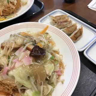 皿うどんセット(リンガーハット 葛飾新宿店 )