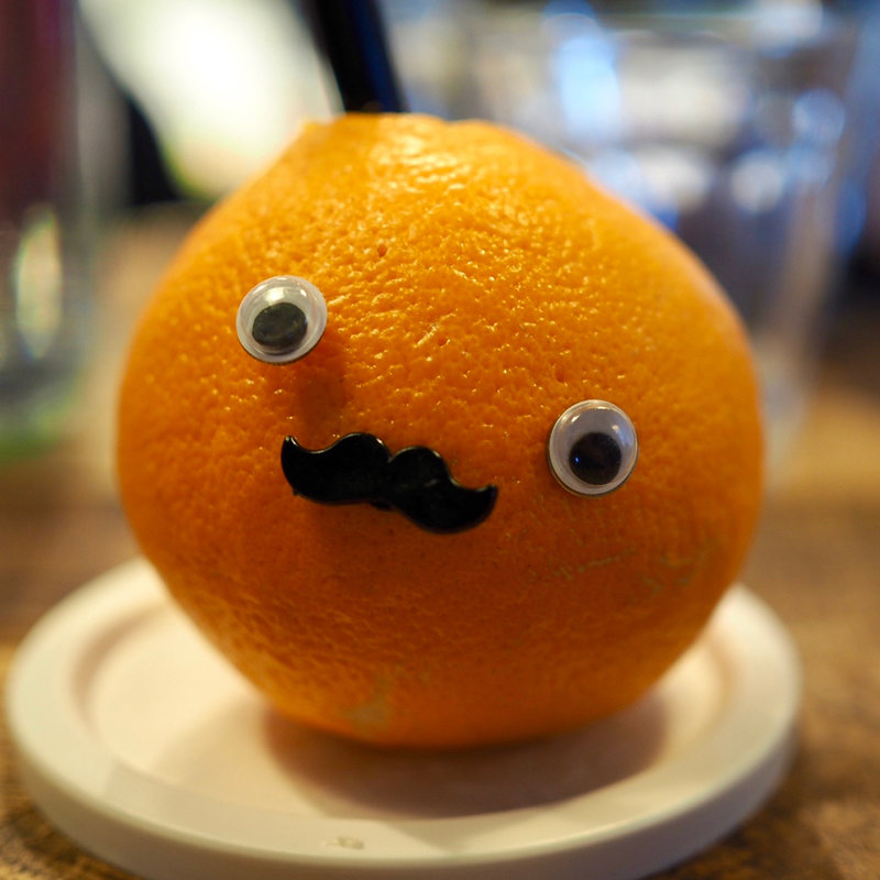 まるごとオレンジジュース(ココチカフェ)