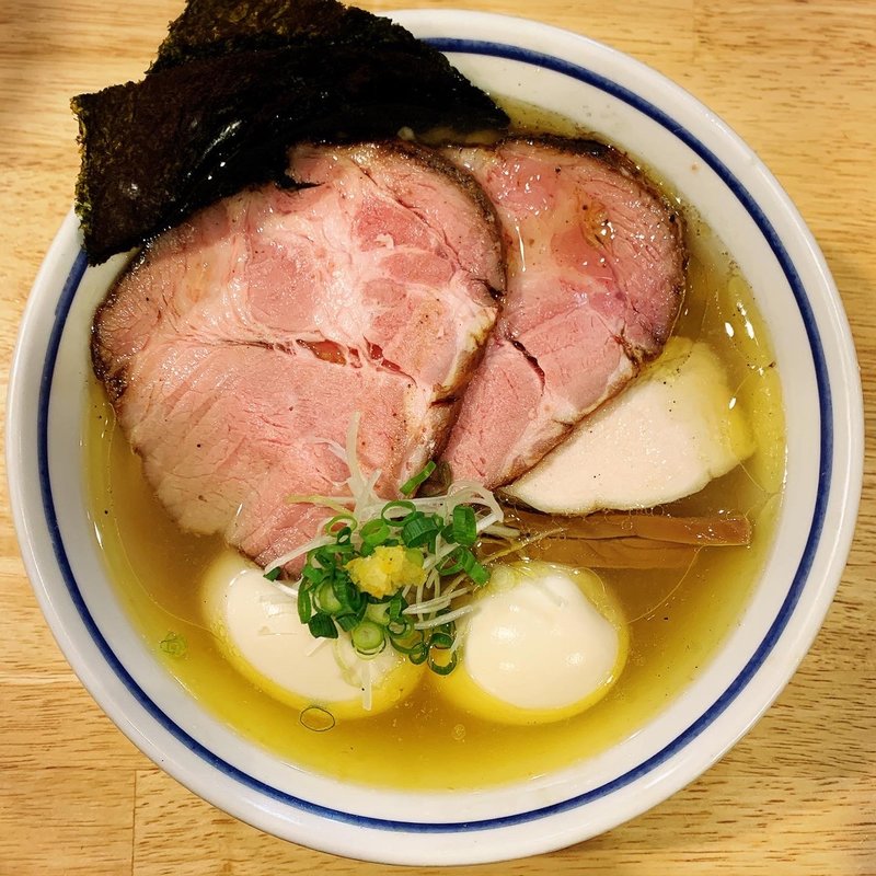 特製中華そば(塩)(手打式超多加水麺 ののくら)