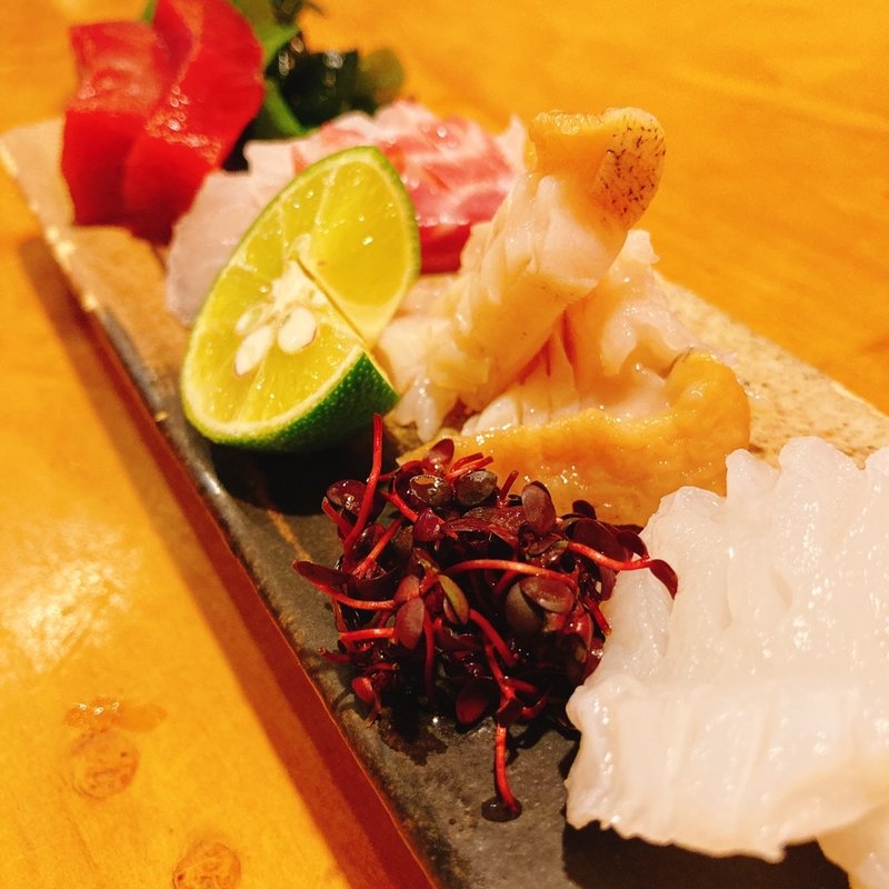 造り盛合せ(鮨 ひでぞう)