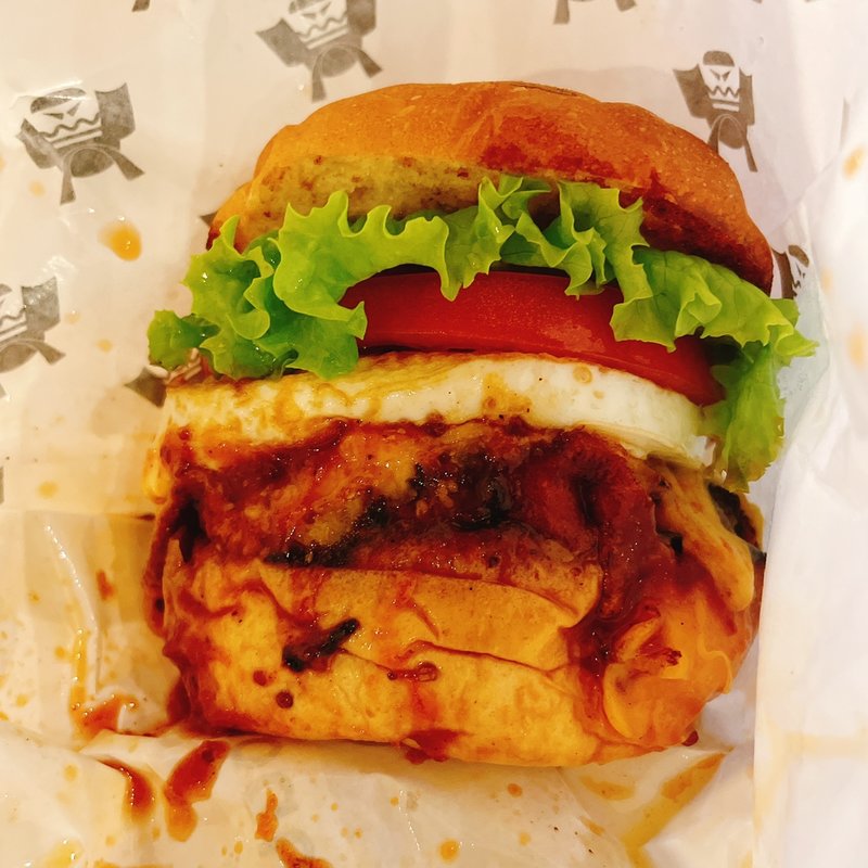 チーズエッグバーガー(ショーグンバーガー 秋葉原店)