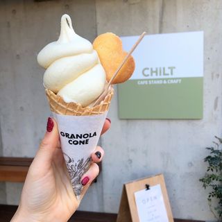 ソフトサーブアイスクリーム(CHILT cafe stand&craft)