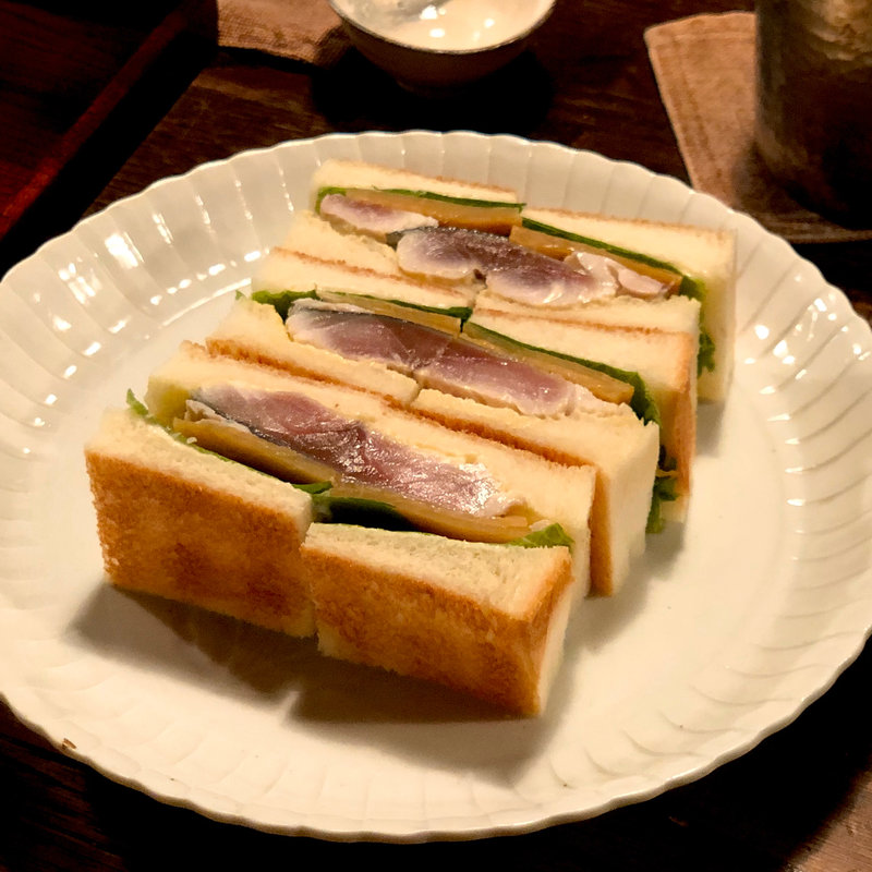 鯖サンド(祇園ろはん )