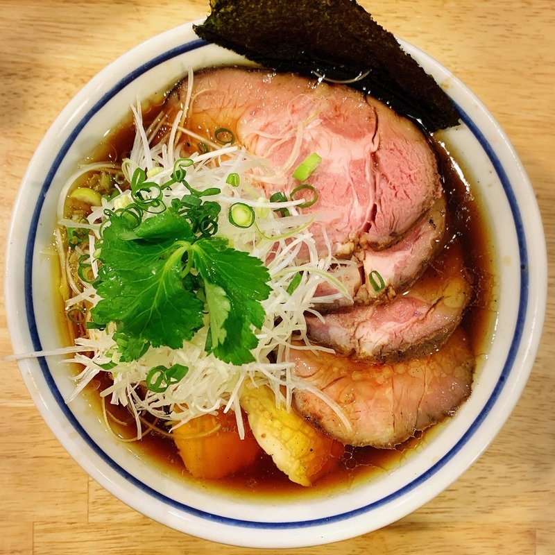 チャーシュー中華そば醤油(手打式超多加水麺 ののくら)