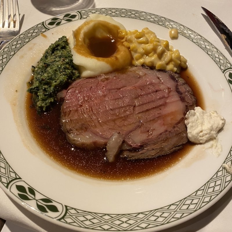 クリスマスプレミアムランチ(ロウリーズ・ザ・プライムリブ 大阪 （Lawry’s　The Prime Rib，Osaka）)
